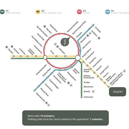 Park 1 - Lovely 1-bdr Close To Metro Apartman